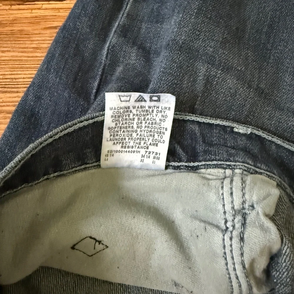 Wrangler 20X FR Jeans‎ Mens 42x32 Blue Flame Resistant Relaxed Fit Workwear
